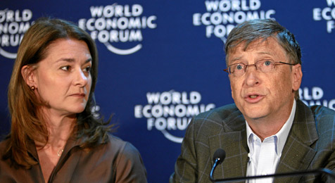 Мелинда Гейтс и Билл Гейтс 