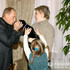 Владимир Путин и его четвероногие подарки. Фото: © РИА Новости. Владимир Родионов.